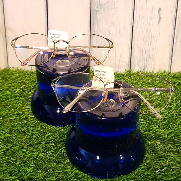 Prescription Eyewear Streetwear FRAME - Genesis G-5405 Silvertone 54-17-135 - Picture 1 of 6